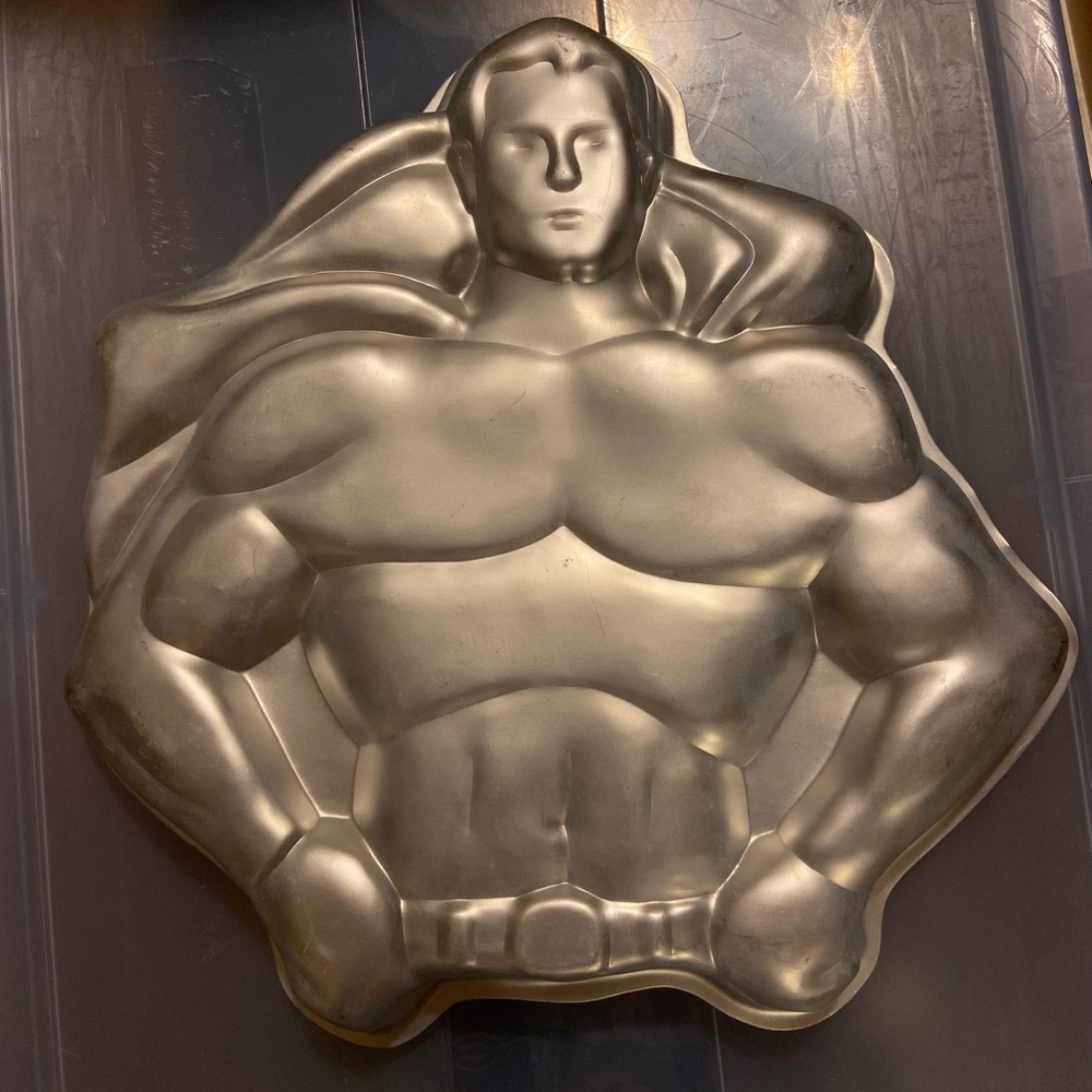 Superman Character Cake Pan